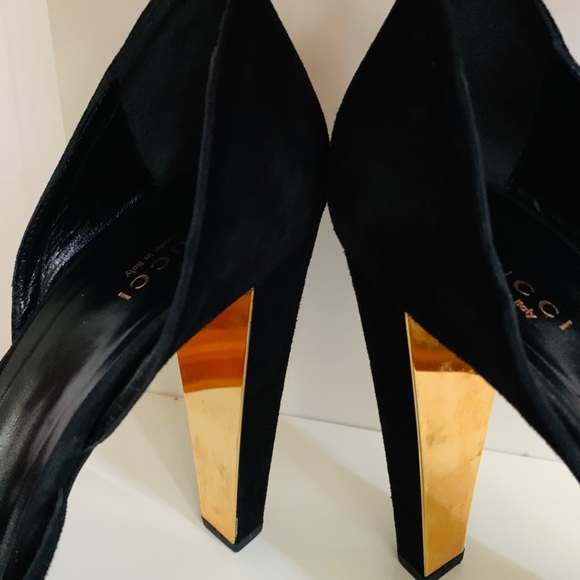 Vintage Retro Gucci Platform High Heels sz9 - Picture 4 of 11